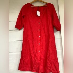 Rosemarine made in Italy cotton dress size medium